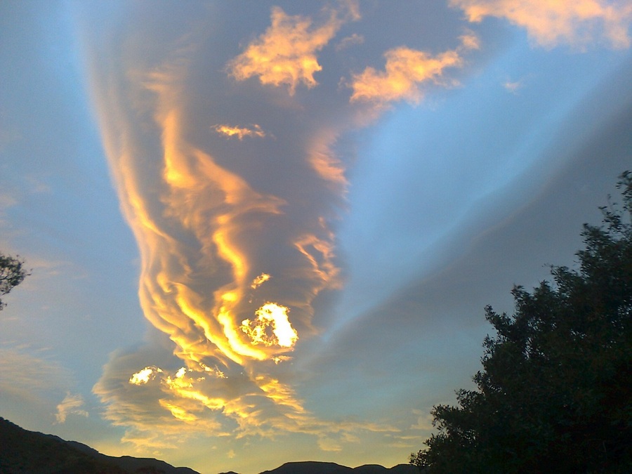 Spectacular sunrise
