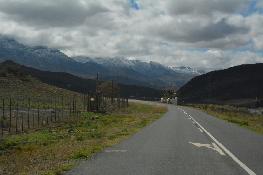 to town with snow